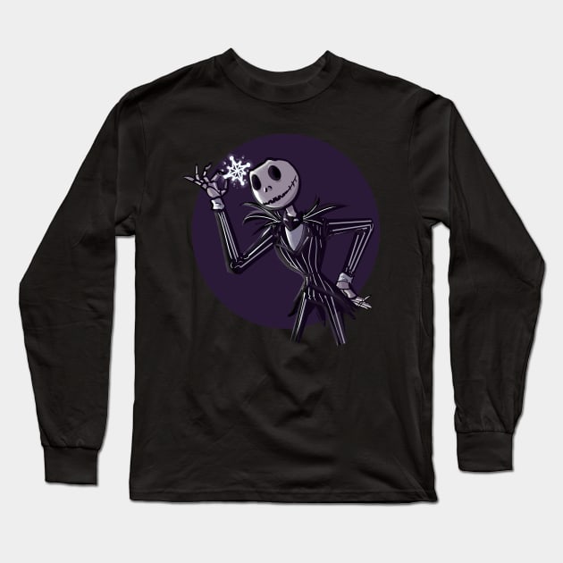 jack skellington Long Sleeve T-Shirt by inkpocket